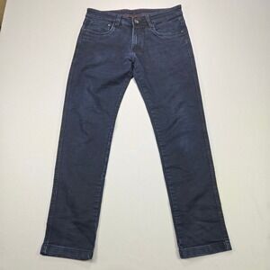 Wrangler Jeans Straight Leg Dark Wash Stretch Denim Blue Womens Size 6/9